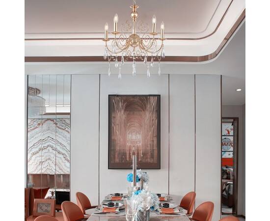 Подвесная люстра Arte Milano 345620/5 FGD, изображение 2