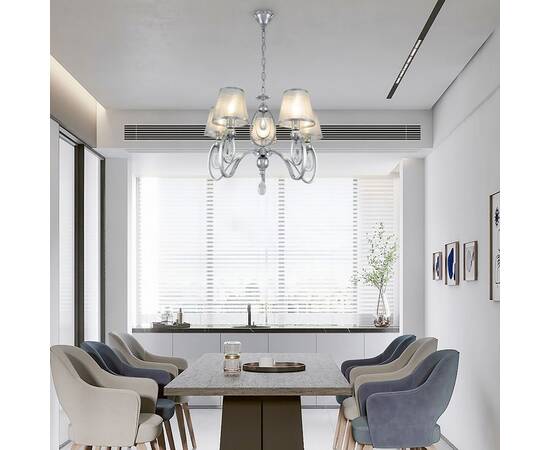 Подвесная люстра Arte Milano 347203/5 CR, изображение 4