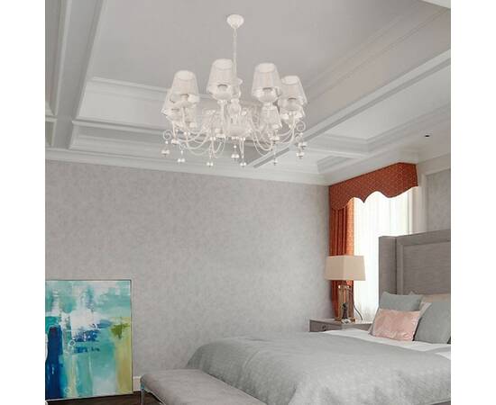 Подвесная люстра Arte Milano 347620/10 WT+SL, изображение 2