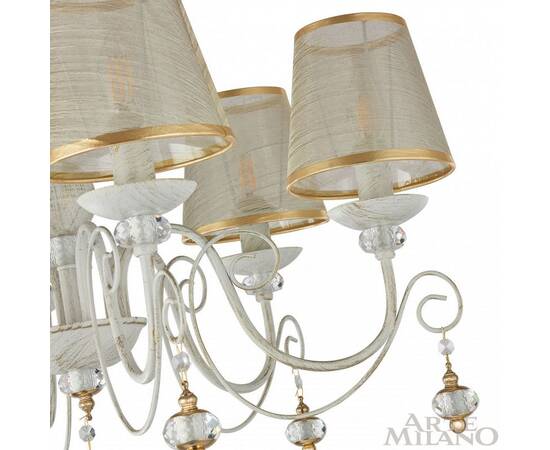 Подвесная люстра Arte Milano 347620/6 WT+G, изображение 5