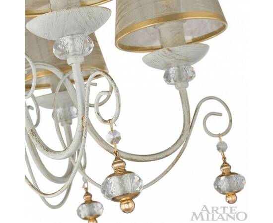 Подвесная люстра Arte Milano 347620/6 WT+G, изображение 6