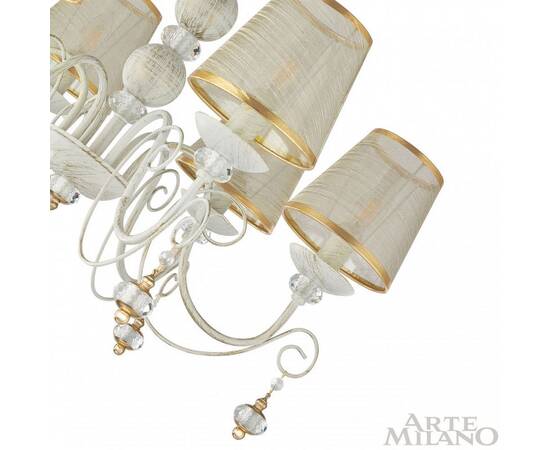 Подвесная люстра Arte Milano 347620/6 WT+G, изображение 8