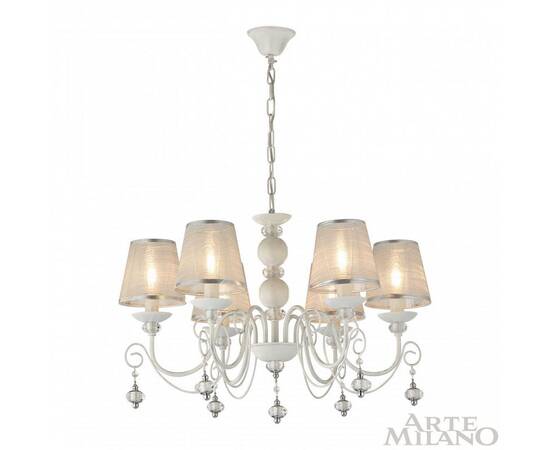 Подвесная люстра Arte Milano 347620/6 WT+SL, изображение 3