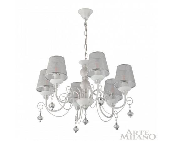 Подвесная люстра Arte Milano 347620/6 WT+SL, изображение 4