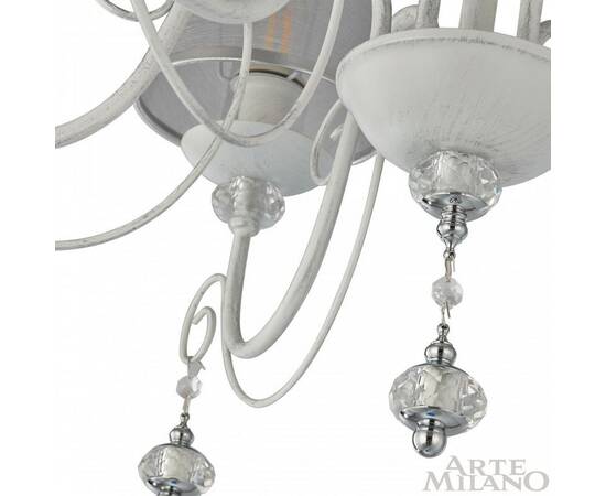 Подвесная люстра Arte Milano 347620/6 WT+SL, изображение 6