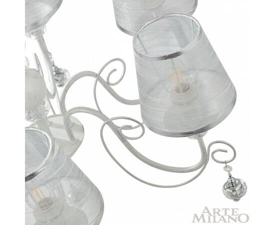 Подвесная люстра Arte Milano 347620/6 WT+SL, изображение 10