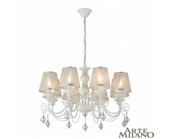 Подвесная люстра Arte Milano 347620/8 WT+SL