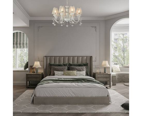 Подвесная люстра Arte Milano 347620/8 WT+SL, изображение 2