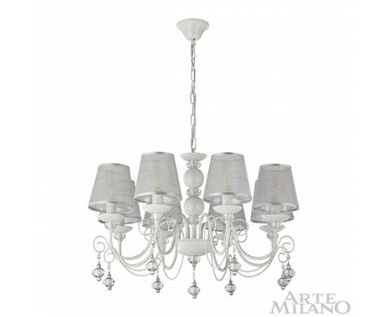 Подвесная люстра Arte Milano 347620/8 WT+SL, изображение 3
