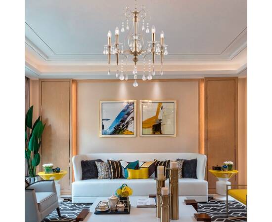 Подвесная люстра Arte Milano 347710/5 CG, изображение 2