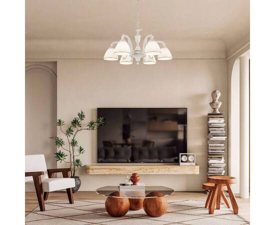 Подвесная люстра Arte Milano 347837/6 WT+G, изображение 2