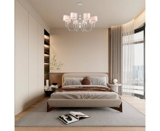 Люстра на штанге Arte Milano 348401/8 CR, изображение 2