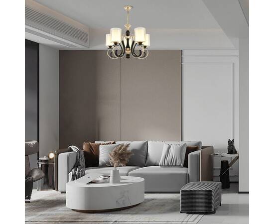 Подвесная люстра Arte Milano Florentia 302237/5 Bk/Gd, изображение 2