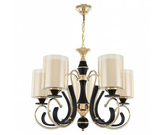 Подвесная люстра Arte Milano Florentia 302237/5 Bk/Gd, изображение 3