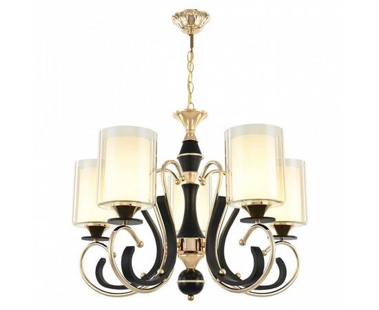 Подвесная люстра Arte Milano Florentia 302237/5 Bk/Gd, изображение 4