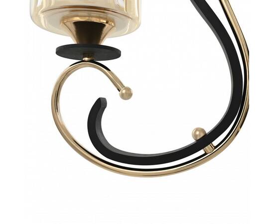 Подвесная люстра Arte Milano Florentia 302237/5 Bk/Gd, изображение 8