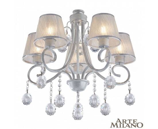 Потолочная люстра Arte Milano Amalfi 337146/5 WT+SL