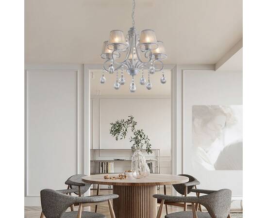 Потолочная люстра Arte Milano Amalfi 337146/5 WT+SL, изображение 2