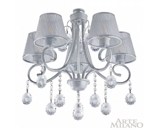 Потолочная люстра Arte Milano Amalfi 337146/5 WT+SL, изображение 7