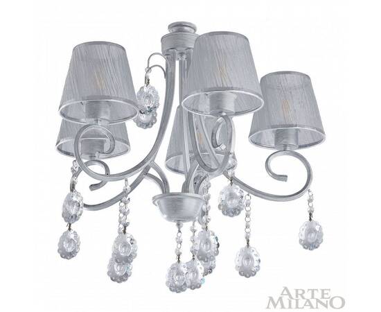 Потолочная люстра Arte Milano Amalfi 337146/5 WT+SL, изображение 8
