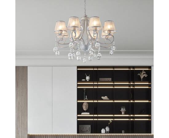 Потолочная люстра Arte Milano Amalfi 337146/8 WT+SL, изображение 2