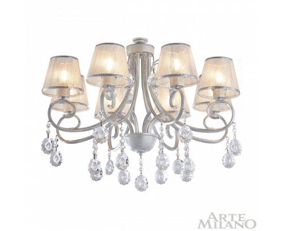 Потолочная люстра Arte Milano Amalfi 337146/8 WT+SL, изображение 3