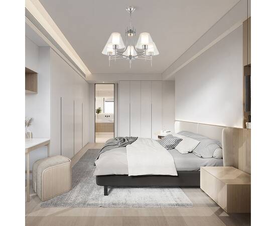 Подвесная люстра Arte Milano Amalfi 338556/5 CR, изображение 2