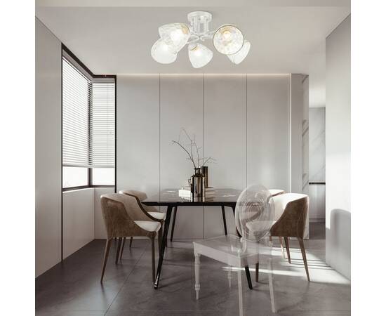 Потолочная люстра Arte Milano Napoli 338756/5 WT+SL, изображение 2