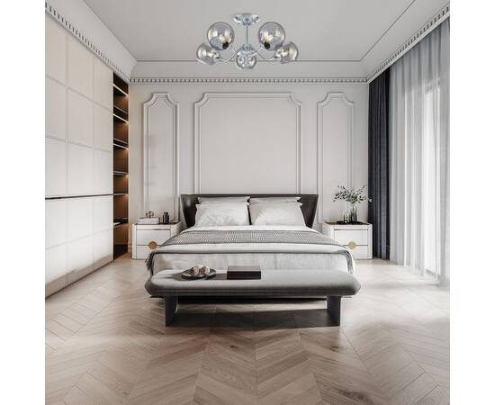 Люстра на штанге Arte Milano Napoli 330334/5 CR, изображение 2