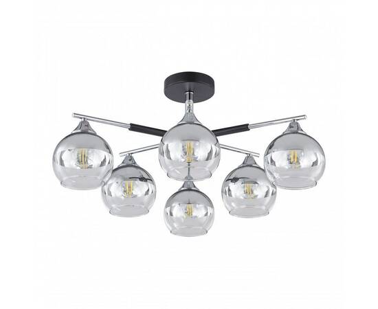 Люстра на штанге Arte Milano Napoli 339354/6 CR+BK, изображение 3