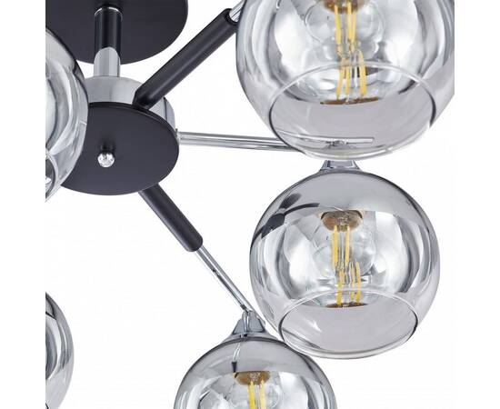 Люстра на штанге Arte Milano Napoli 339354/6 CR+BK, изображение 7
