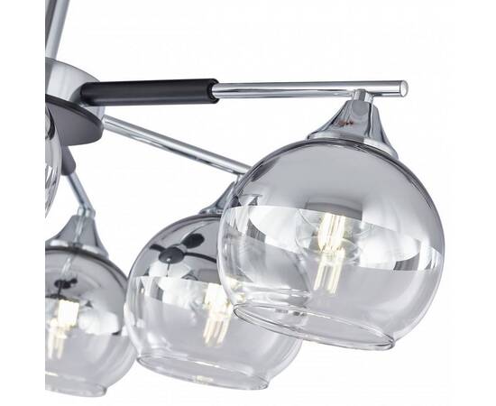 Люстра на штанге Arte Milano Napoli 339354/8 CR+BK, изображение 6