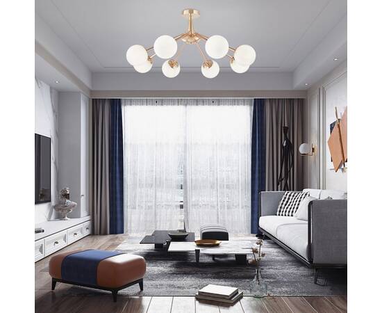 Потолочная люстра Arte Milano Napoli 338654/8 FGD, изображение 2