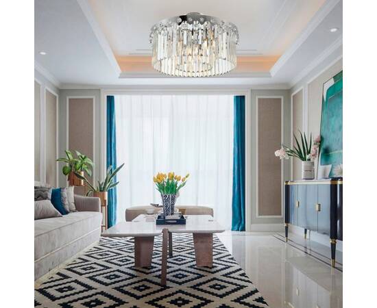 Потолочная люстра Arte Milano Sorrento 378909/6/50/490 CR, изображение 2