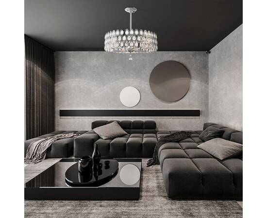 Люстра на штанге Arte Milano Sorrento 371019/8/300/580 CR, изображение 2