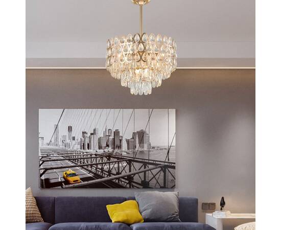 Люстра на штанге Arte Milano Sorrento 372019/7/300/460 GD, изображение 2