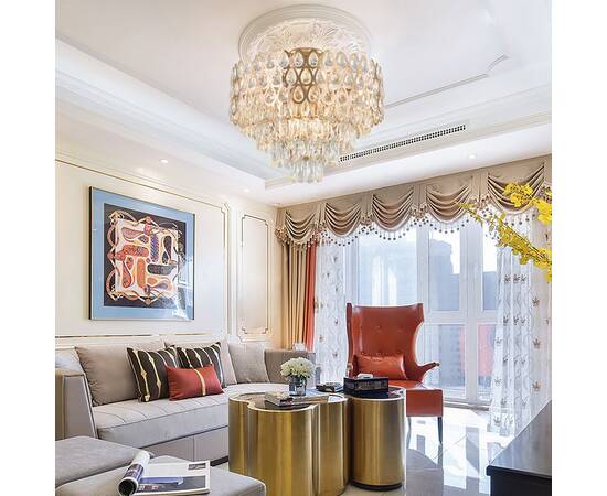 Потолочная люстра Arte Milano Sorrento 372019/8/50/550 GD, изображение 2