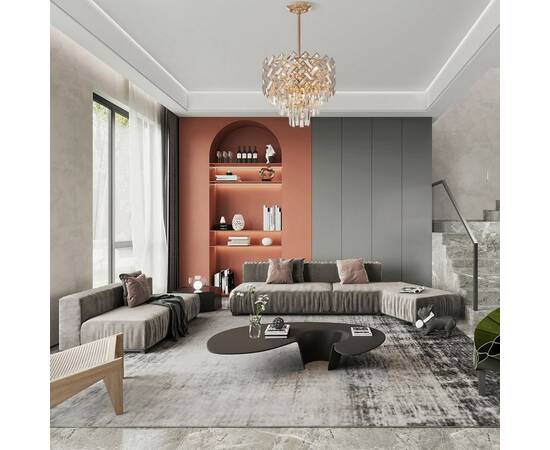 Люстра на штанге Arte Milano Sorrento 378019/6/300/390 GD, изображение 2