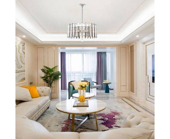 Люстра на штанге Arte Milano Sorrento 371409/6/350/470 CR, изображение 2