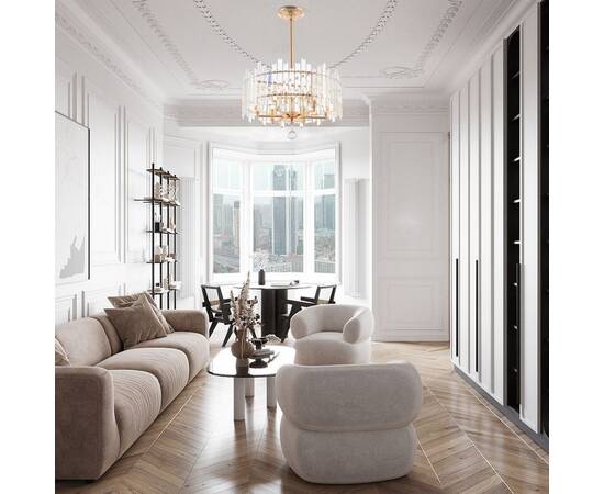 Люстра на штанге Arte Milano Sorrento 372409/6/350/470 GD, изображение 2