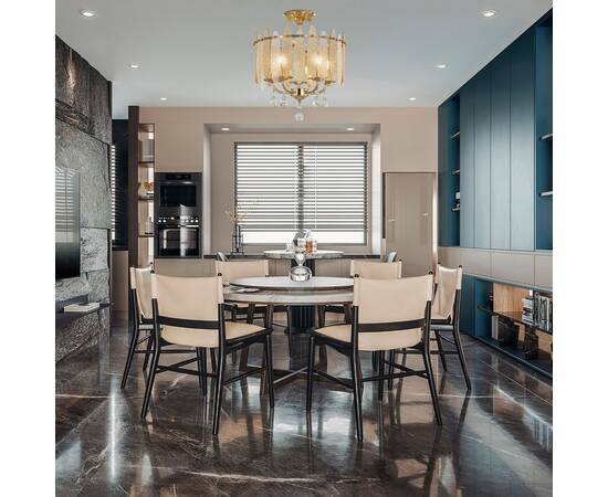 Потолочная люстра Arte Milano Sorrento 374309/5/80/380 GD, изображение 2