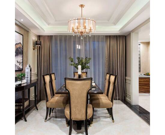 Люстра на штанге Arte Milano Sorrento 374309/8/350/570 GD, изображение 2