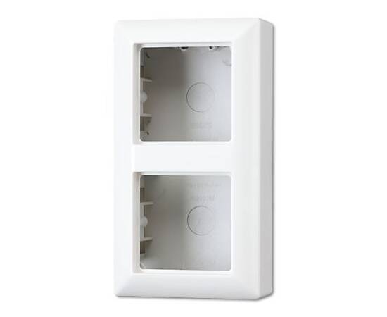 Коробка двухместная Jung AS582AWW