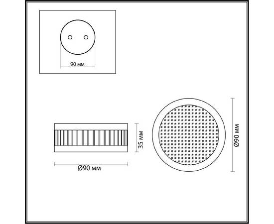 Накладной светильник Odeon Light Hightech Manchester 7013/7CL, изображение 5