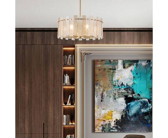 Люстра на штанге Arte Milano Sorrento 372109/6/350/500 GD, изображение 2