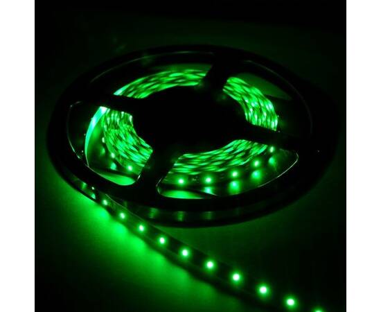 Светодиодная лента Elvan 220В 3528 4,8Вт зеленый 5м IP44 SMD3528-60G