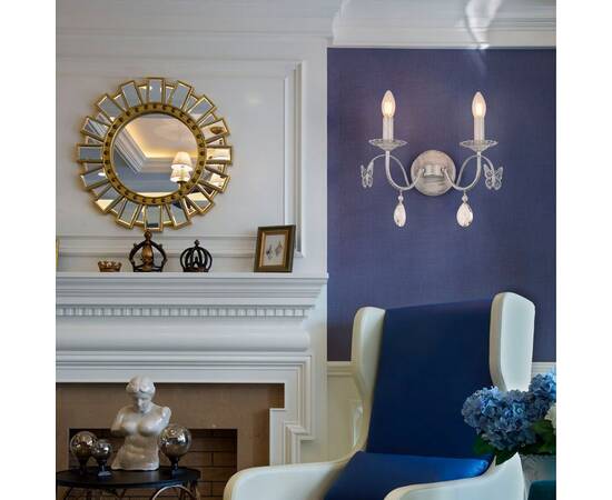 Бра Arte Milano 346179/2W WT+SL, изображение 2