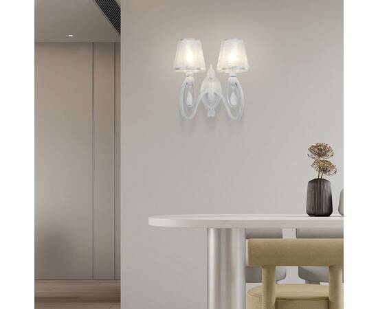 Бра Arte Milano 347203/2W WT+SL, изображение 2