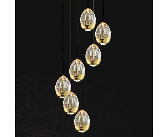 Каскадная люстра Delight Collection Terrene MD13003023-12A gold, изображение 3
