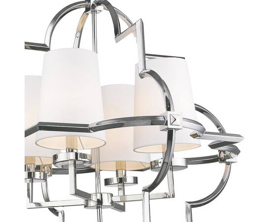 Подвесная люстра Delight Collection Mandeville KM0728P-4L nickel, изображение 3